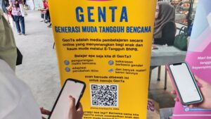 generasi muda tangguh bencana plan indonesia anak muda