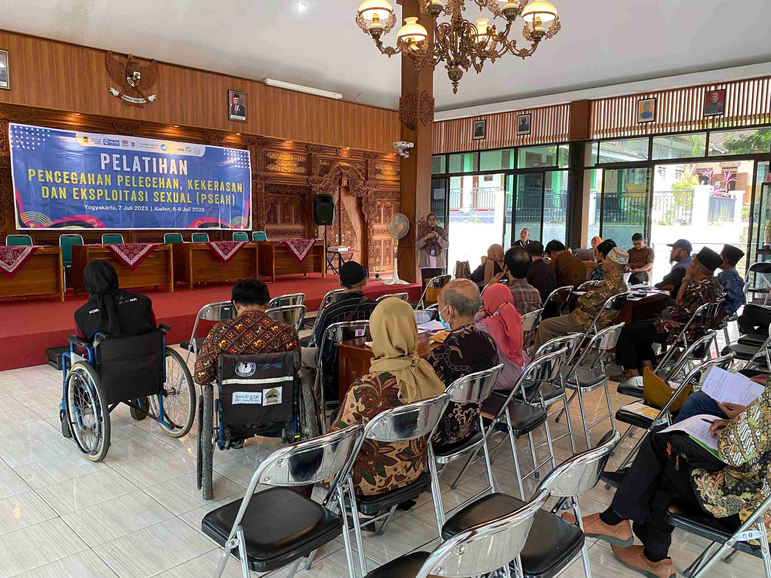 pelatihan kelompok rentan pseah