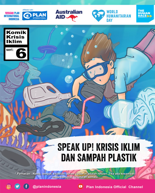 Komik Krisis Iklim: Speak Up Krisis Iklim dan Sampah Plastik