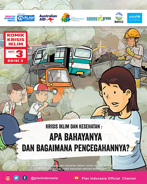 Komik Krisis Iklim Plan Indonesia - Edisi 2 (seri 3)