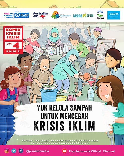 Komik Krisis Iklim Plan Indonesia Edisi 2 (Seri 4)