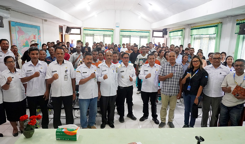 dukung 135 Petani Flores Timur Dalami Pertanian Berkelanjutan