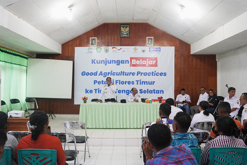 dukung 135 Petani Flores Timur Dalami Pertanian Berkelanjutan