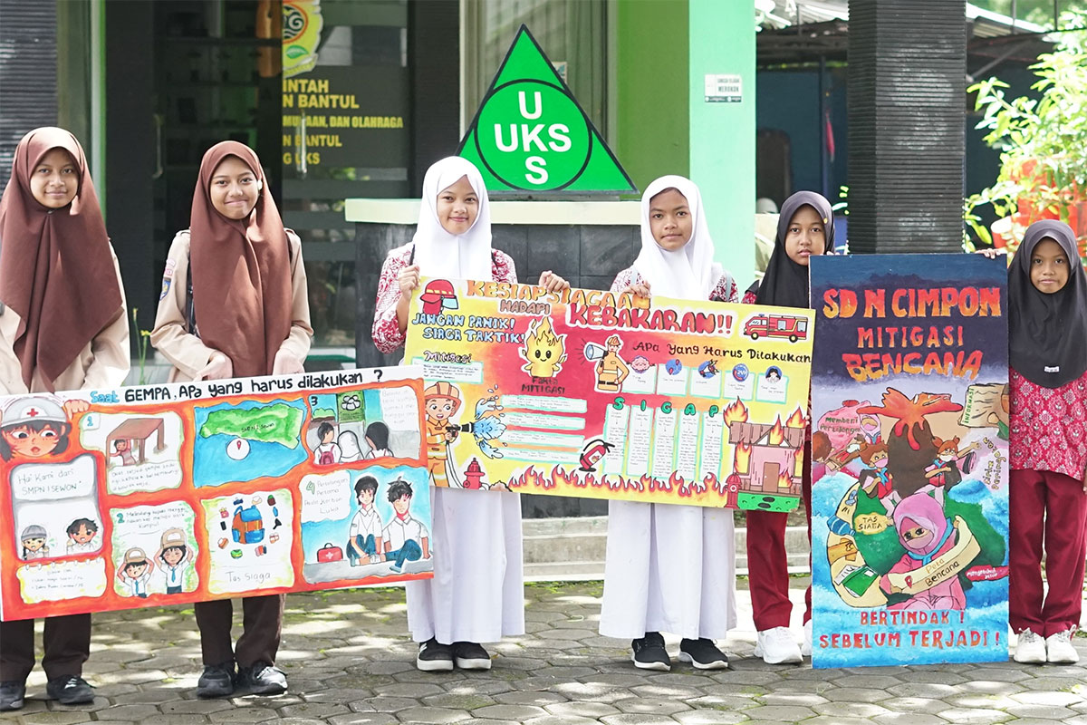 Membangun Budaya Siaga Bencana dari Sekolah di Bantul